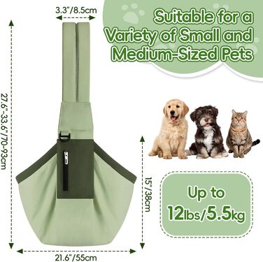 Регульований повідок для собак Bartuke, напіввільний повідок для вигулу маленьких собак, зручний та дихаючий повідок для цуценят, аксесуари для собак, безпечний повідок для подорожей (Зелений)