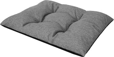 Килимок для собак та котів з високими бортиками, XL, 114x84 см, сірий графіт