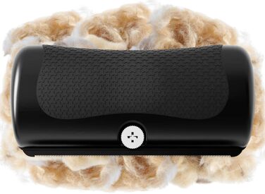 Грумінг-щітка Mr. Waggy Tails Groomify для собак та котів - м'яка, безпечна, чорна