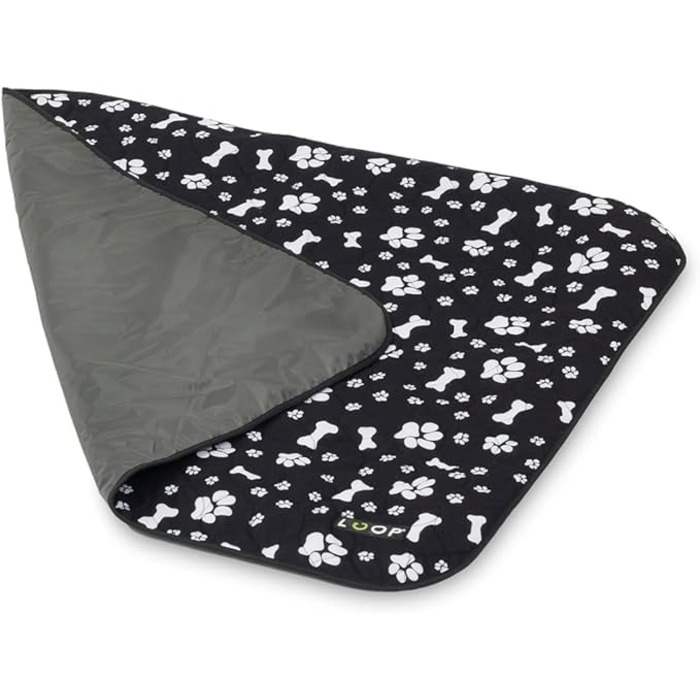 Захист для сидіння автомобіля Loop Hundematte: вологостійкий, нековзний, з кишенями | Підстилка для собак, ковдра, захист від бруду