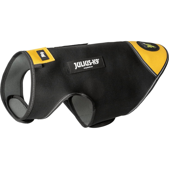 Одяг для собак Julius-K9 IDC Neoprene, розмір M, чорний та жовтий