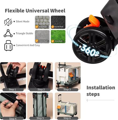 PETCUTE Транспортна сумка для тварин на 2 котів/собак з 2 відділеннями та знімними колесами, дихаюча, для подорожей, прогулянок, кемпінгу, бежево-коричнева