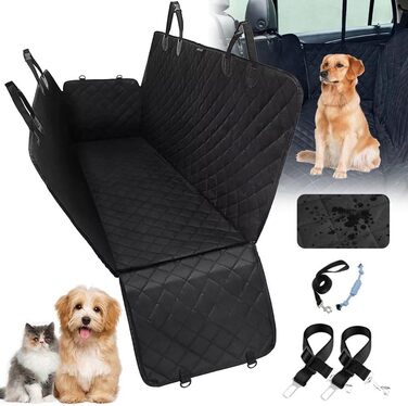 Водонепроникний авточохол для собак: захист від подряпин, бруду та шерсті. Універсальний, чорний