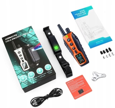 Водонепроникний навчальний електроошийник для собак з радіусом дії 1000 м