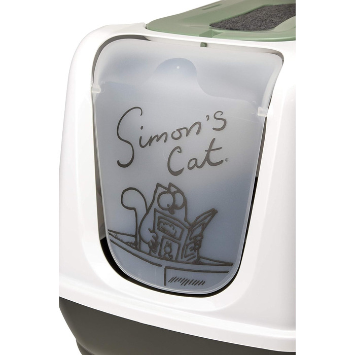 Туалет для котів Simon's Cat, пластиковий, 50×37×39 см