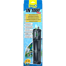 Внутрішній фільтр для акваріума Tetra IN 1000 Plus, механічна, біологічна та хімічна фільтрація, для акваріумів 120–200 л, чиста та здорова вода