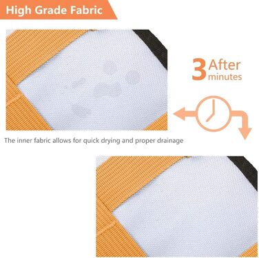 Спасальний жилет для собак CITÉTOILE у вигляді акули, оранжевий, розмір M (набір 1)