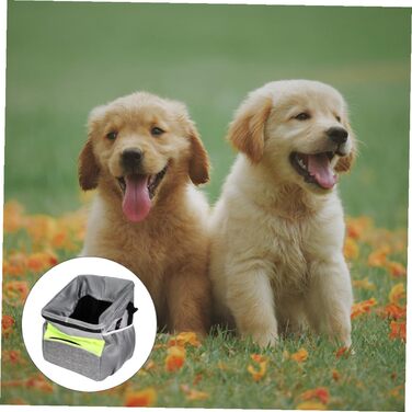 Дихаючий складаний кошик для тварин на велосипед LOLIPPYY, Oxford, знімний, водовідштовхуючий, для собак та котів