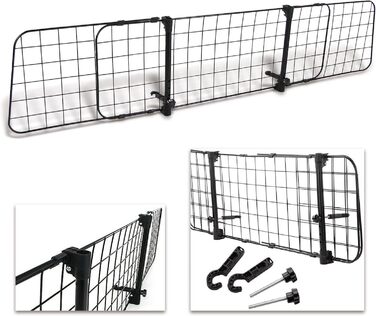 Герметичне перегородка для багажника JOM Car Parts: захист для собак у авто, SUV. Універсальна сітка для багажника.