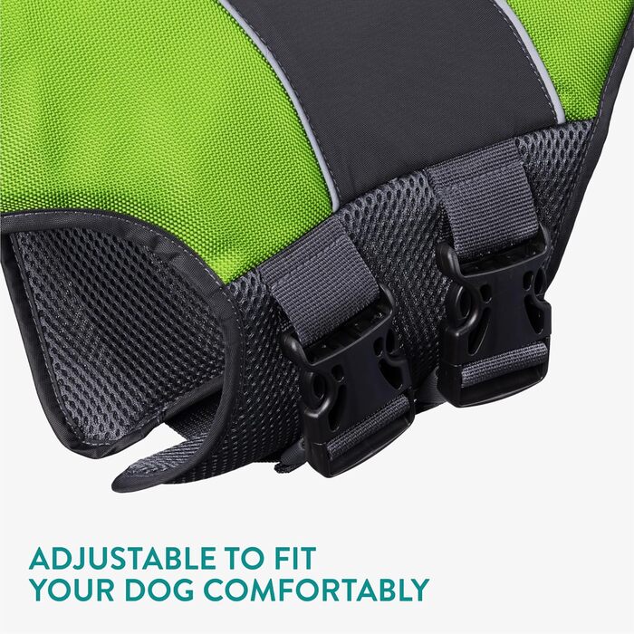 Жилет для собак, зелений, розмір M, колір лаймовий