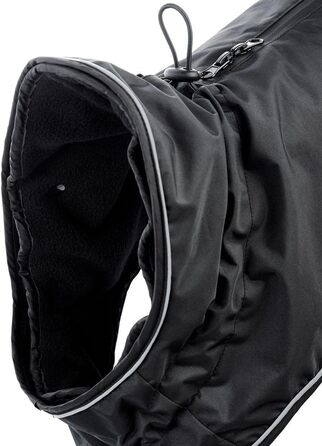 Собачий плащ Hunter UPPSALA ALLROUNDER 2-в-1, водостійкий, із знімною флісовою підкладкою, антрацит/петрол, 55 см