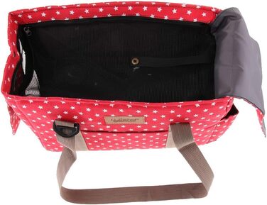 Транспортна сумка для домашніх тварин: переноска для собак, котів, цуценят до 5 кг (червона)