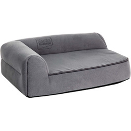 Подушка Karlie Kissen Ortho Visco L: 60 x 48 x 21 см, сіра