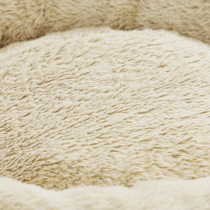 Кругле ліжко для собак та котів Feandrea, Ø 55 см, темно-сірий, 55 x 55 x 12 см