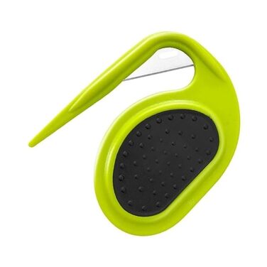 Бурштук для догляду за шерстю котів з довгим хутром, щітка для собак та котів, гребінець для котів, щітка для догляду за тваринами, для кошенят, кроликів, видалення шерсті, масаж та очищення, Green