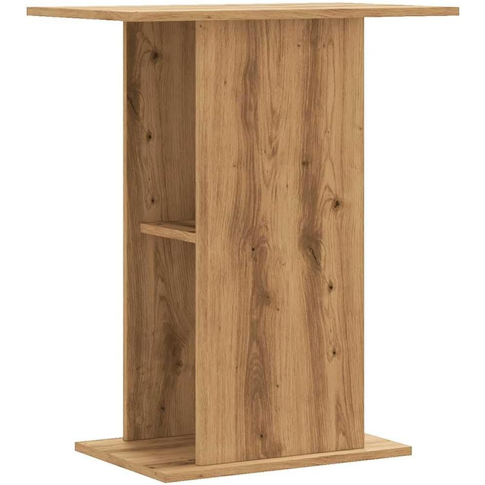 Підставка для акваріума vidaXL з ДСП, артезіанський дуб, 36x60,5x72,5 см