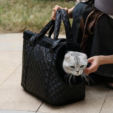 Сумка-переноска для тварин, водонепроникна, регульована, для собак і котів, для прогулянок взимку, в авто, на вулиці, в громадському транспорті
