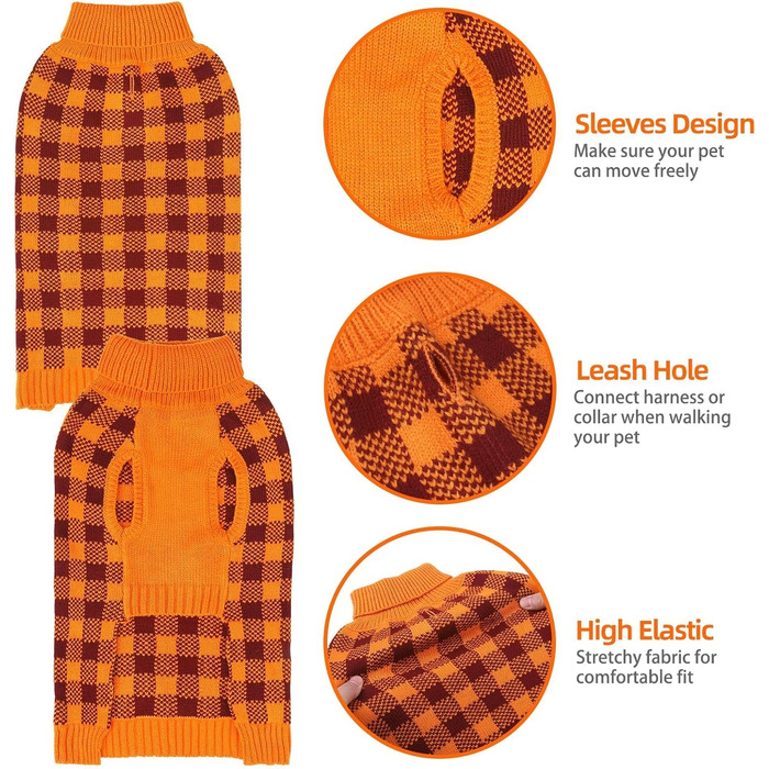 Пуловери для собак PUPTECK: теплі, класичні, для будь-якої породи – для цуценят, зимові, унісекс