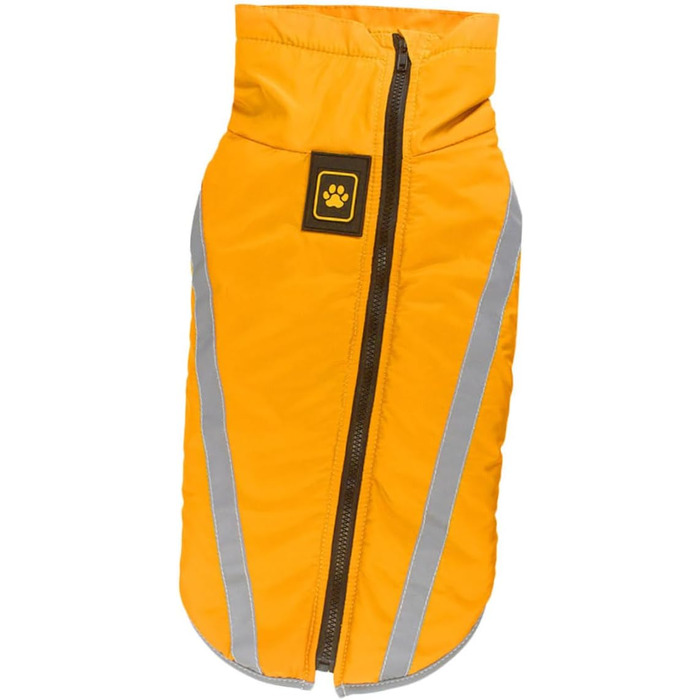 Легкий та міцний теплий зимовий накид для собак BESTonZON з світловідбиваючими смугами. Підходить для великих собак, захищає від негоди. Ідеальний для прогулянок.