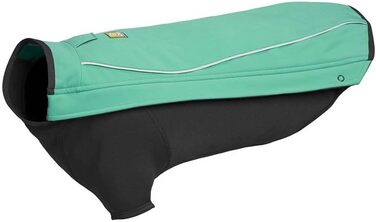RUFFWEAR Cloud Chaser Jacket – теплий та водонепроникний дощовик для собак з рукавами, Aurora Teal, X-Small