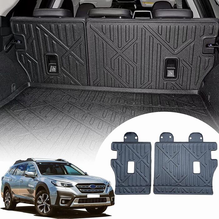 Захист спинки сидіння для Subaru Outback 2021-2022, килимки для багажника та домашніх тварин, 2 шт, водонепроникні, з липучкою, аксесуари для авто
