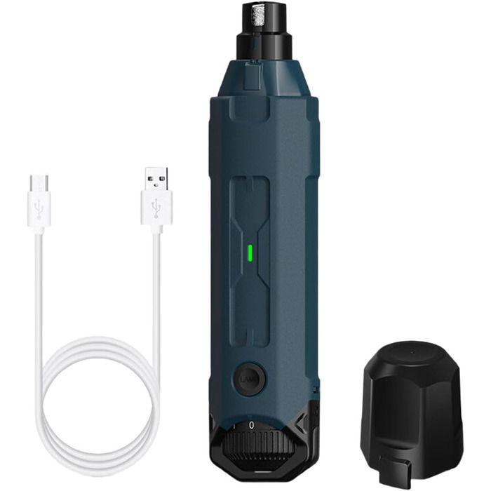 Шліфувальник для когтів домашніх тварин з підсвічуванням Marineblau (2/6 швидкостей)