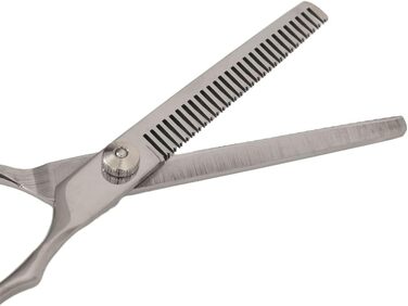 Набір професійних ножиць для грумінгу собак та котів 5 в 1, з регулюванням натягу, вигнуті ножиці для стрижки шерсті, набір для догляду за шерстю собак та котів, нержавіюча сталь