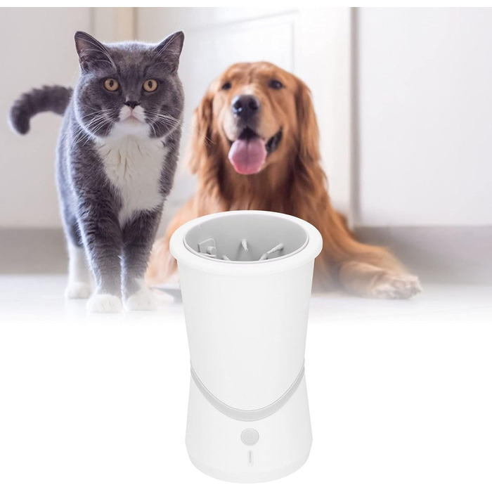 Електричний очищувач лап для тварин, мийка для лап собак, ротаційна чаша для миття лап, підходить для миття лап собак