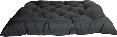 Ортопедичний лежак для собак Mayaadi-Home: м'яке ліжко-кімната для собак, антиалергенне, легко миється, 60x50 см, темно-сірий