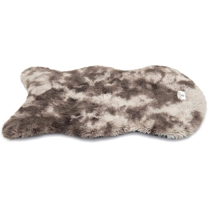 Ортопедичне собаче ліжко Pfoten&nasen® з водонепроникним покриттям (110x70 см, Колір: Коричневий/Білий)