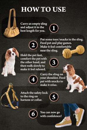 Трасик для собак Noah & Paw: переноска для маленьких собак до 10 кг з регульованим ремінцем та м'яким хутром, подвійний захист, веганська шкіра