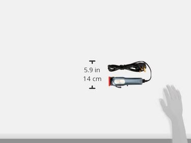 Машинка для стрижки шерсті собак та котів CGZZ Tierhaarschneidemaschine, тиха, з 8 насадками, блакитна