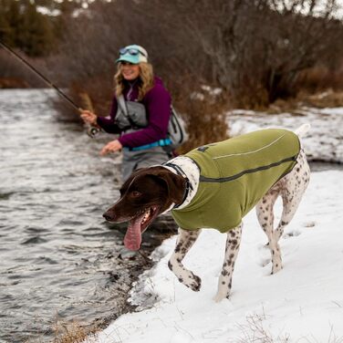 Куртка для собак RUFFWEAR Climate Changer, теплий універсальний плащ з поліестеровими рукавами для прохолодної погоди, помаранчева, розмір L