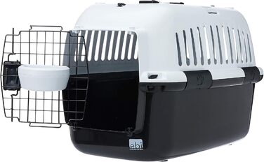 Транспортний бокс для тварин Europet Bernina TFD XL 57x38x38 см, антрацит