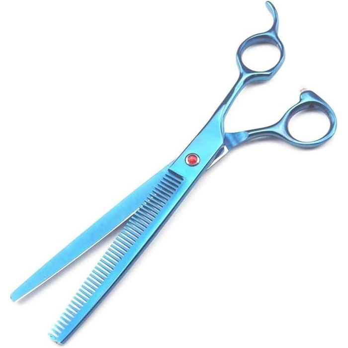Професійна ножиця для собак, вигнута ножиця для шерсті, набір ножиць для грумінгу домашніх тварин з круглим безпечним наконечником