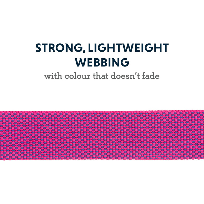 Нашийник для собак Ruffwear Hi & Light, міцний та легкий, Tubelok, Alpenglow Pink (L, 51-66cm)