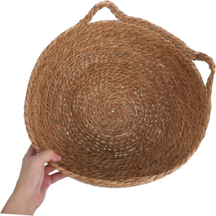 Гніздо для котів у печері: ручне плетене ліжко для домашніх тварин з морської трави. Підходить для кошенят та маленьких собак. Кругле внутрішнє ліжко-корзинка, естетичне ліжко для комфорту цілий рік.