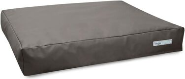 Ліжко для собак Big Pad з штучної шкіри, велике, 140 x 110 см, XXL, бежеве