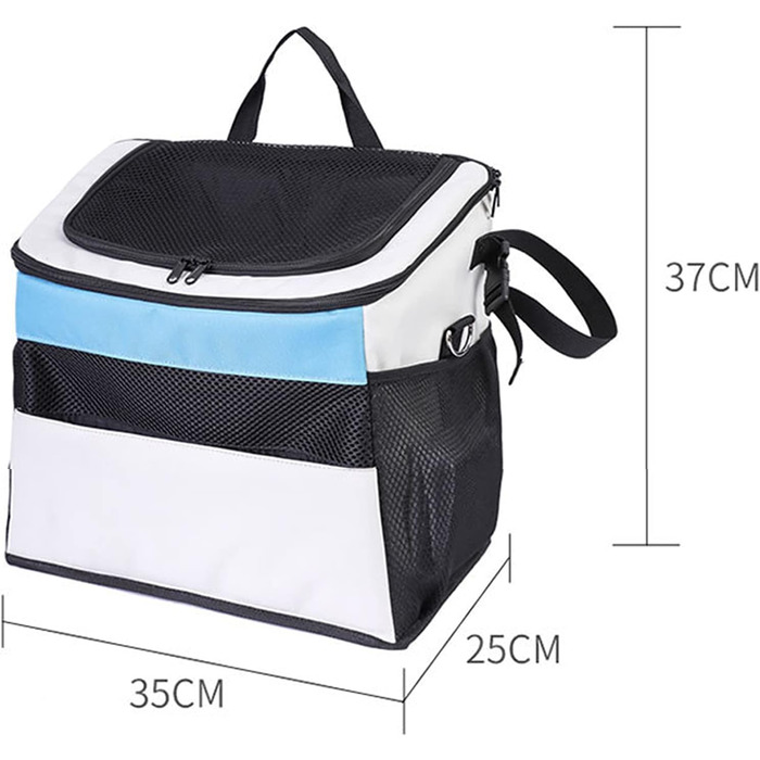 Корзина для велосипеда для маленьких тварин, котів, собак, передня корзина для велосипеда, складана, сумка для тварин на велосипеді, знімна корзина для собак та котів (до 6 кг)