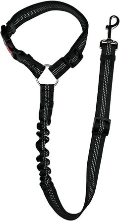 Авторемні безпеки для собак, 2 шт., регульовані, автокрісло для тварин, котів та собак (Чорний, 1 упаковка)