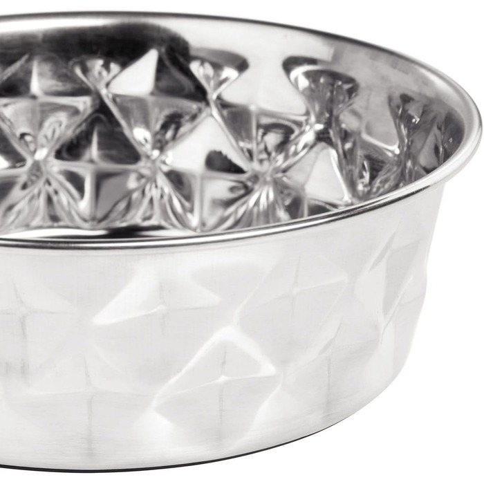 Миска для тварин Hunter Namy 3800 мл, нержавіюча сталь, срібляста