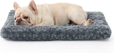 Крісло-лежанка для собак середніх порід BEDSURE - 71x50x7 см, сіре, миюче, з антиковзаючою основою