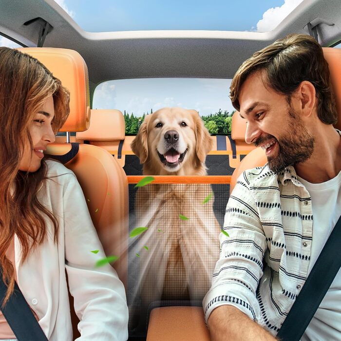 Кришка для автосидіння для собак JOEJOY: водонепроникна, стійка до подряпин, нековзна, з жорсткою основою