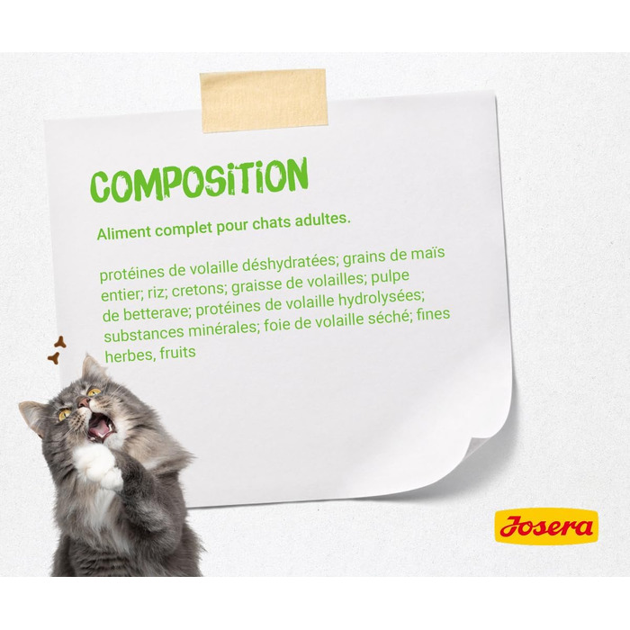 Сухий корм для котів Josera SensiCat для чутливого травлення, без смакових добавок, 10 кг (2 упаковки по 5 кг)