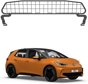 Сітка для собак Travall Volkswagen ID.3 (2019-): захист багажника, сітка для транспортування собак, міцна сталева сітка