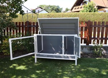 Будка для гризунів Kerbl Samy ECO, пластикова, 116x57x82 см