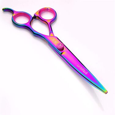 Набір професійних ножиць для грумінгу домашніх тварин 7.0 дюймів, з нержавіючої сталі. Підходить для собак та котів. Включає гребінець.