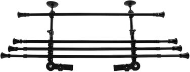 Сітка для собак у багажник авто, універсальна, з нержавіючої сталі. Підходить для седанів, універсалів, SUV. Висота: 32–50 см, Ширина: 85–140 см