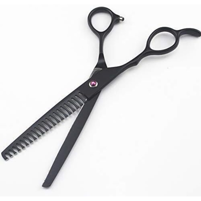 Професійна фен-ножиці для собак та котів (ліворукі), набір для грумінгу, салонні ножиці для стрижки шерсті