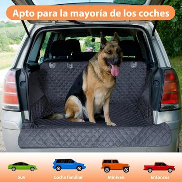 Водонепроникний килимок у багажник для собак, антиковзаючий, з боковим захистом, стійкий до подряпин, миючий, для SUV та позашляховиків